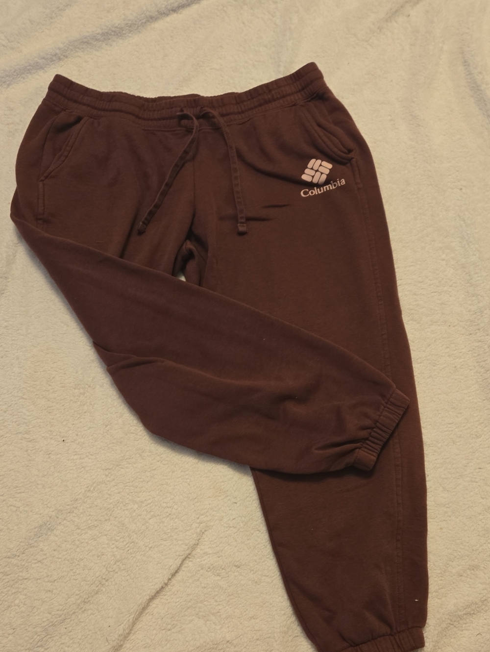 Columbia Kids Maroon Jogger Sweatpants